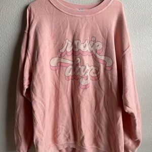 Rosie Daze oversized sweatshirt